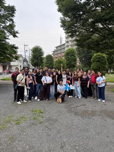 Guatemalan participants during a KaiLinks university exchange in Japan